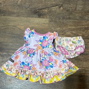 MATILDA JANE EASTER THEMED DRESS WITH BLOOMERS